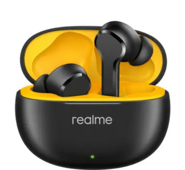 realme Buds T110 with AI ENC for calls, upto 38 hours of Playback and Fast Charging Bluetooth  (Black, True Wireless)