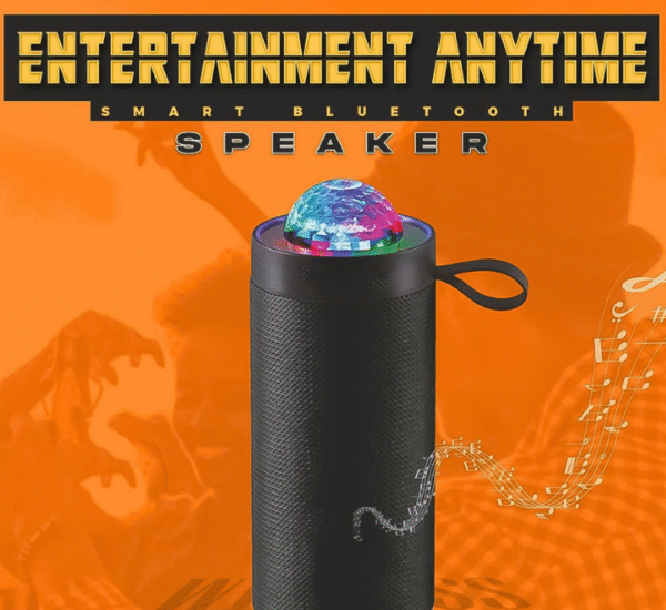 Eco Bazaar Easy-to-Pair Bluetooth Speaker with LED Light Show - Image 4