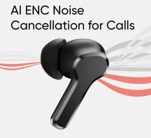 realme Buds T110 with AI ENC for calls, upto 38 hours of Playback and Fast Charging Bluetooth  (Black, True Wireless) - Image 8